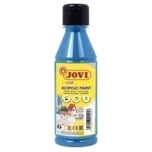 68021-PINTURA LX.JOVI DECOR 250 ml AZUL CYAN precio por 1 unidades