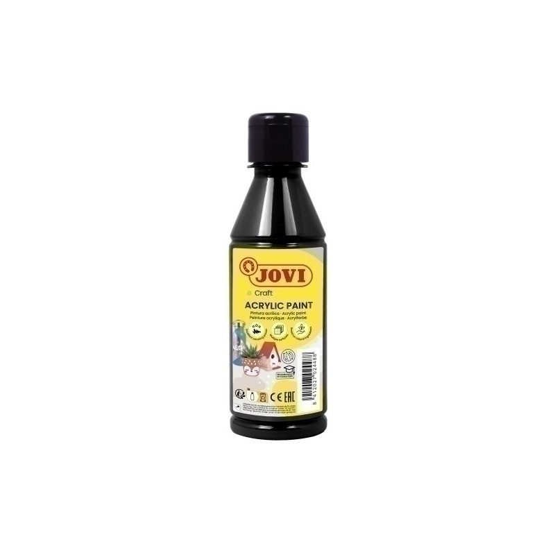 68030-PINTURA LX.JOVI DECOR 250 ml NEGRO precio por 1 unidades