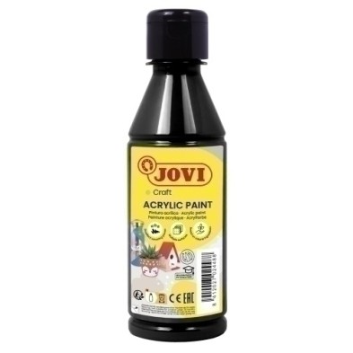 68030-PINTURA LX.JOVI DECOR 250 ml NEGRO precio por 1 unidades