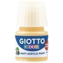 F538103-PINTURA ACRIL.GIOTTO 25 ml AMARILLO ORO precio por 6 unidades