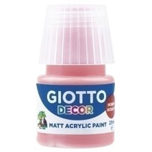 F538106-PINTURA ACRIL.GIOTTO 25 ml NARANJA MELOC precio por 6 unidades