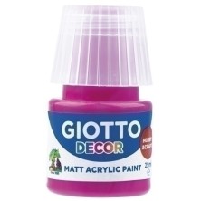 F538110-PINTURA ACRIL.GIOTTO 25 ml MAGENTA precio por 6 unidades