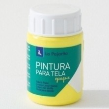 207622-PINTURA TELA PAJARITA 35 ml TO-02 AMARIL precio por 6 unidades