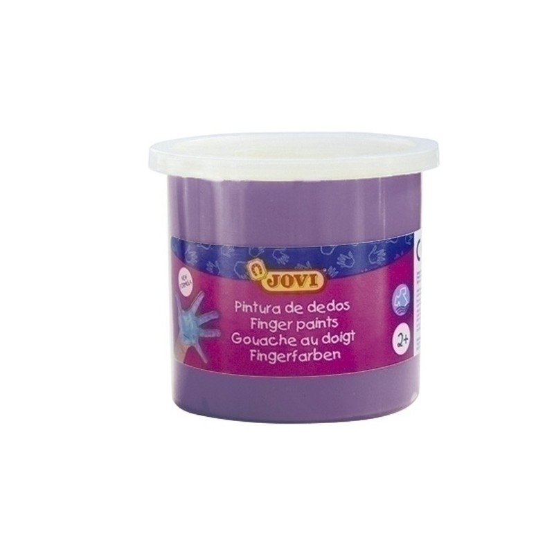 56023-PINTURA DEDOS JOVI 125 ml VIOLETA precio por 5 unidades