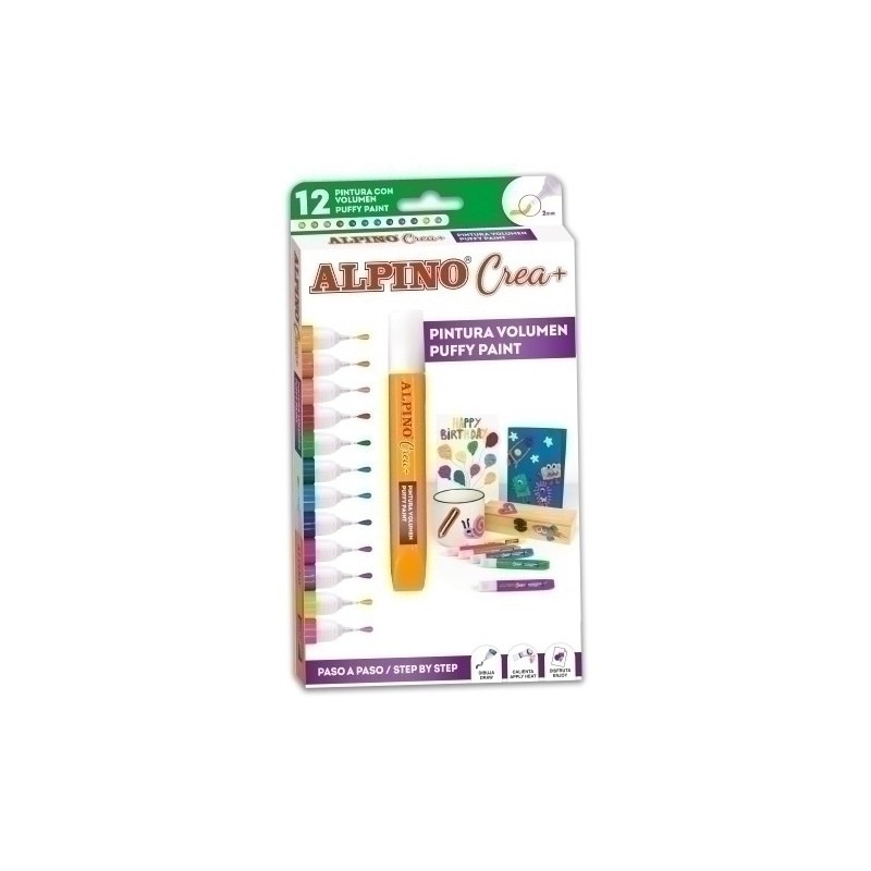 DH000005-PINTURA 3D ALPINO ESTUCHE de 12 precio por 1 unidades