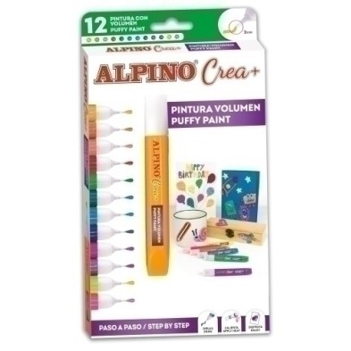 DH000005-PINTURA 3D ALPINO ESTUCHE de 12 precio por 1 unidades