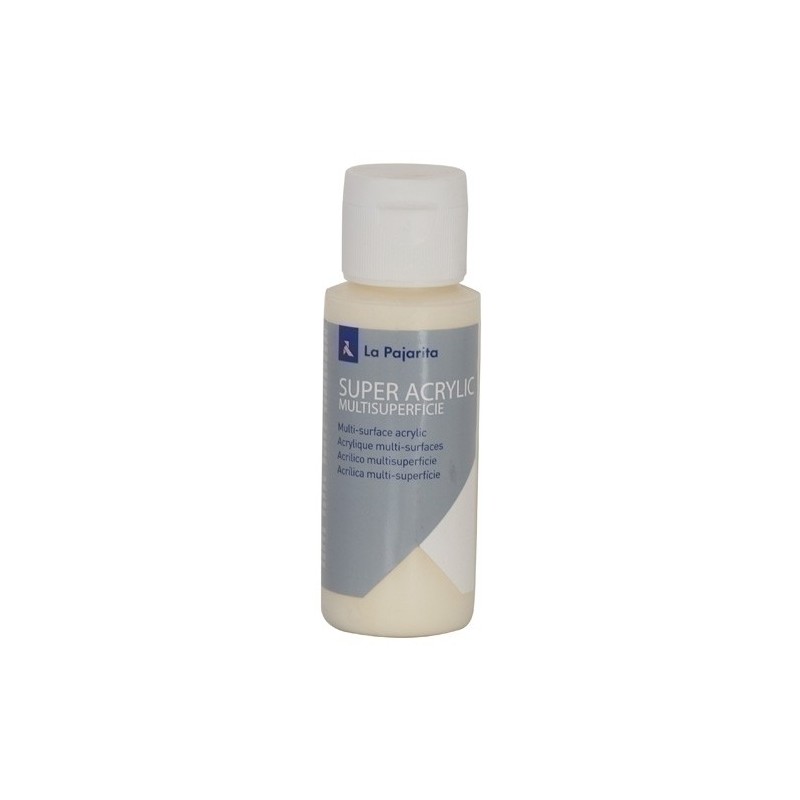 177576-PINTURA ACRIL.PAJARITA 60 ml MARFIL A-02 precio por 6 unidades