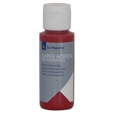 178276-PINTURA ACRIL.PAJARITA 60 ml CARMIN A-09 precio por 6 unidades