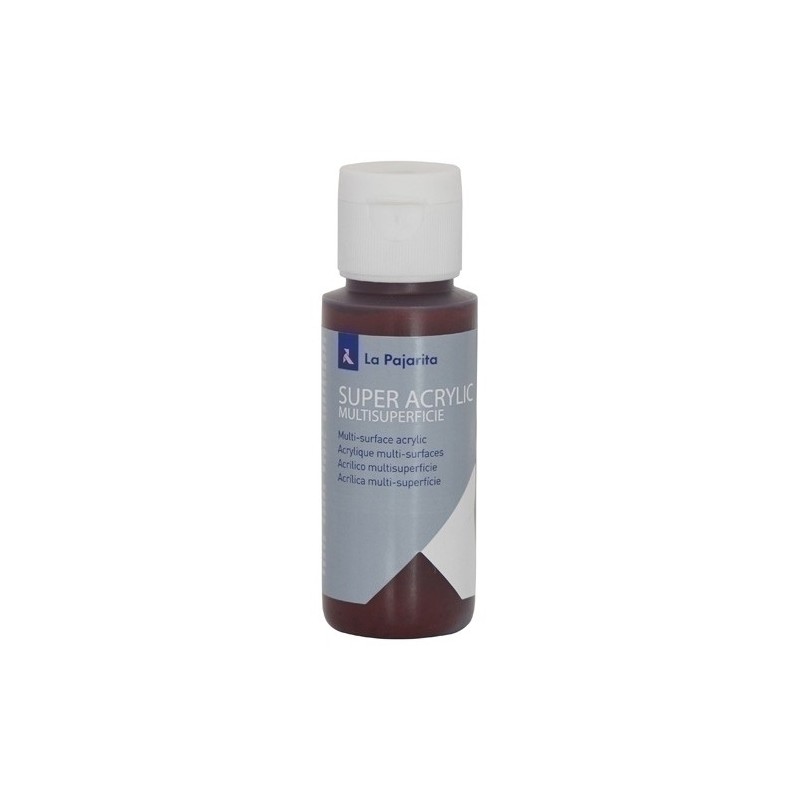 179276-PINTURA ACRIL.PAJARITA 60 ml MARRON A-19 precio por 6 unidades