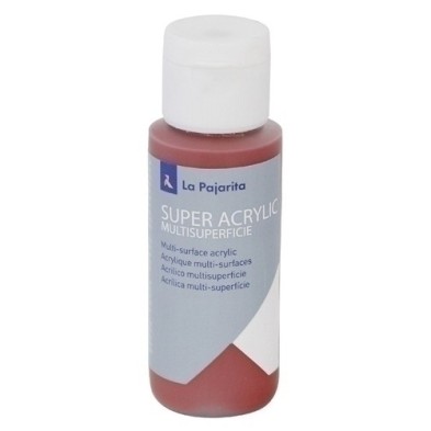 180076-PINTURA ACRIL.PAJARITA 60 ml OX.ROJ.A-27 precio por 6 unidades