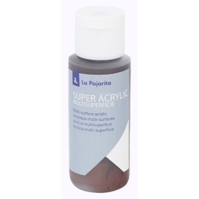 180176-PINTURA ACRIL.PAJARITA 60 ml CHOCOL.A-28 precio por 6 unidades