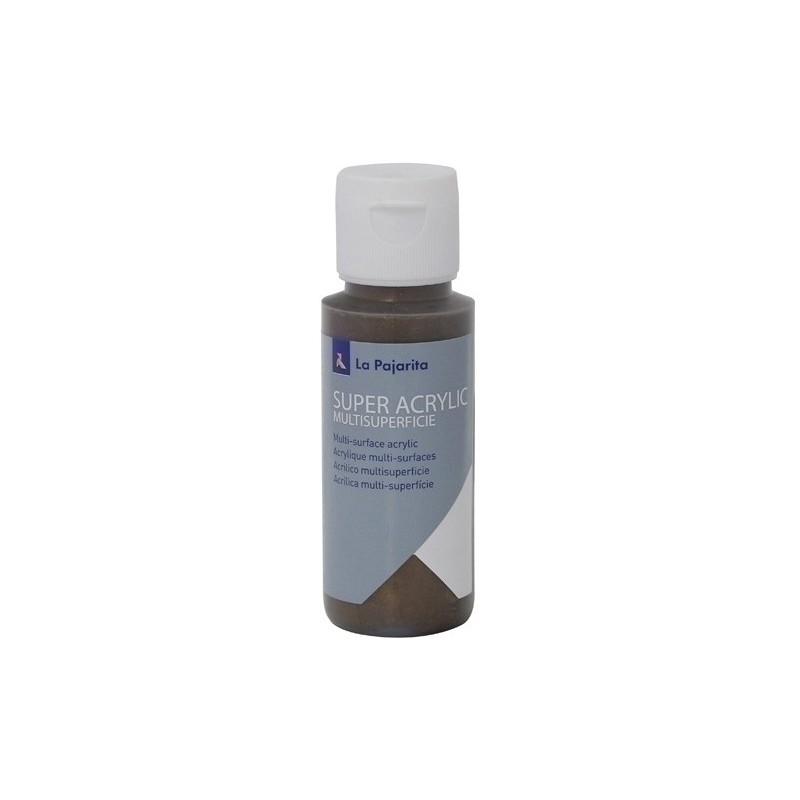 182376-PINTURA ACRIL.PAJARITA 60 ml BRONCE A-49 precio por 6 unidades
