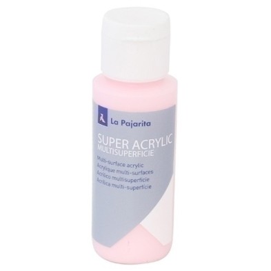 186976-PINTURA ACRIL.PAJARITA 60 ml ROS.BB A-55 precio por 6 unidades