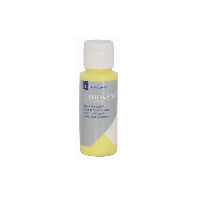 177676-PINTURA ACRIL.PAJARITA 60 ml AM.LIM A-03 precio por 6 unidades