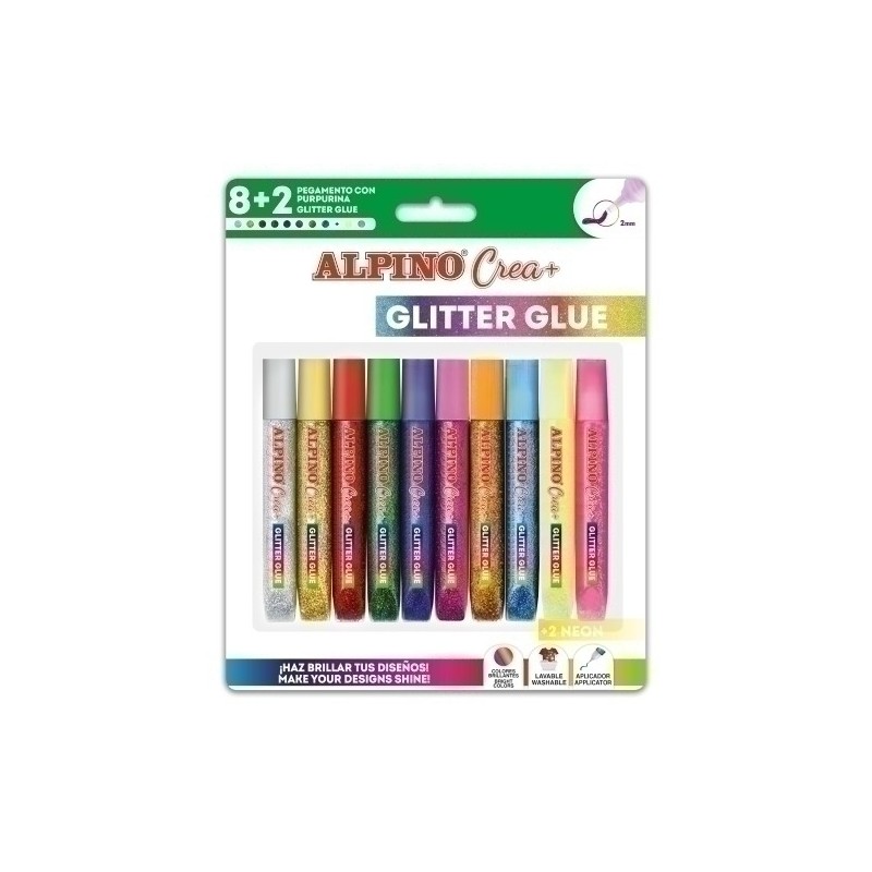 DE000030-PURPURINA ALPINO COLA JG.CREAT.CLASSIC 8 precio por 1 unidades