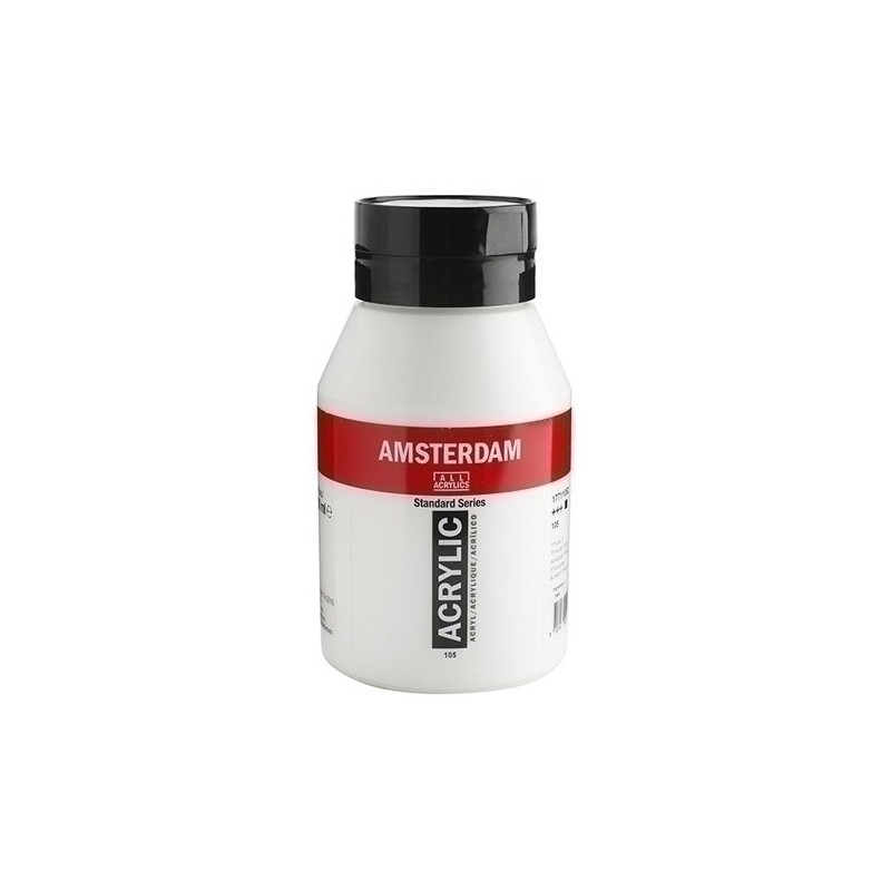 17711052-PINTURA ACRIL.AMSTERDAM 1000 ml BLANCO precio por 1 unidades
