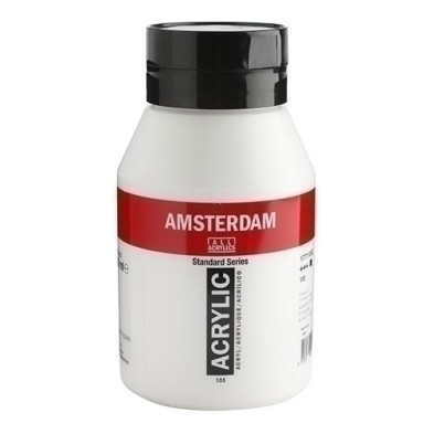 17711052-PINTURA ACRIL.AMSTERDAM 1000 ml BLANCO precio por 1 unidades
