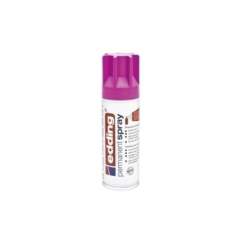 5200909-PINTURA ACRIL.EDDING 200 ml MAGENTA MATE precio por 1 unidades