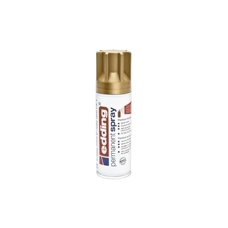 5200924-PINTURA ACRIL.EDDING 200 ml ORO RICO MAT precio por 1 unidades