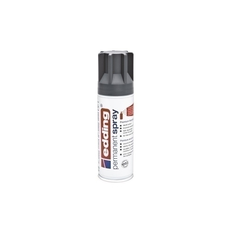 5200926-PINTURA ACRIL.EDDING 200 ml GRIS ANTRACI precio por 1 unidades