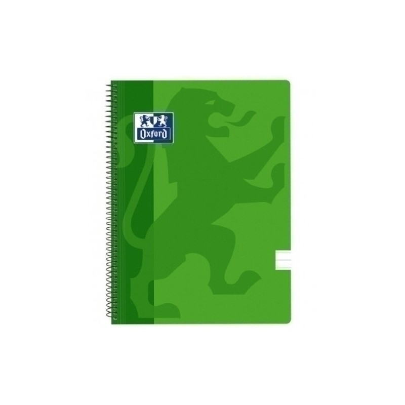 400121852-BLOCK OXF.SCH.PP Fº 80h HZ. VERDE precio por 25 unidades