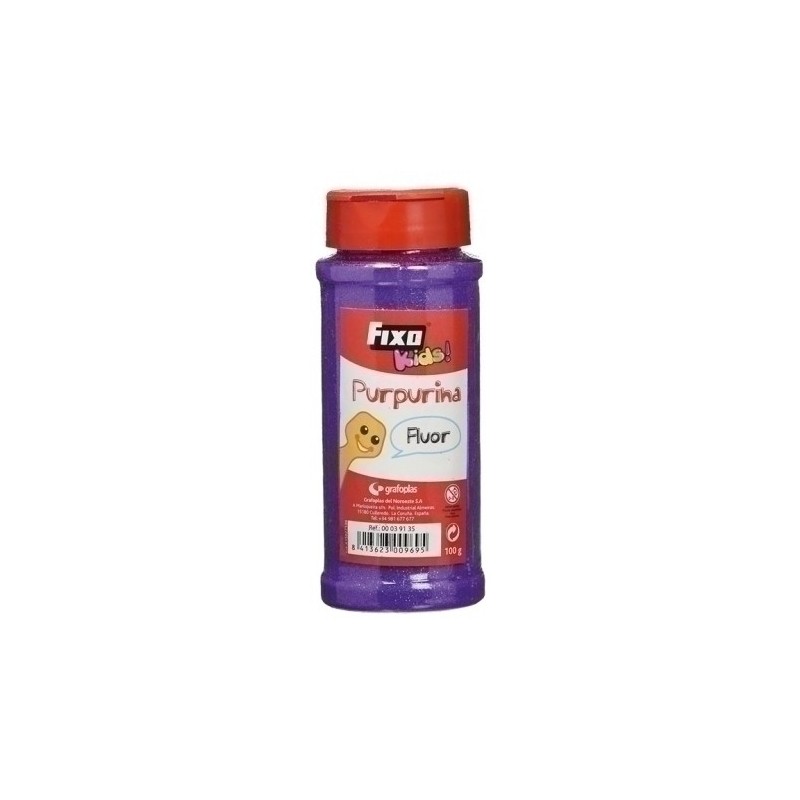 00039135-PURPURINA FIXO FLUOR 100 GR. VIOLETA precio por 6 unidades