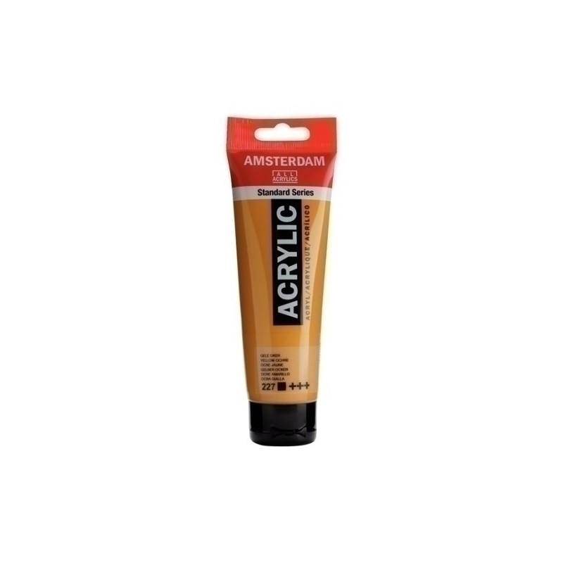17092272-PINTURA ACRIL.AMSTERDAM 120 ml OCRE AMAR precio por 3 unidades