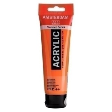 17092762-PINTURA ACRIL.AMSTERDAM 120 ml ANARANJAD precio por 3 unidades