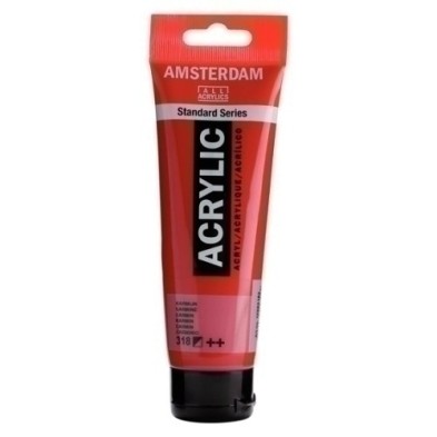 17093182-PINTURA ACRIL.AMSTERDAM 120 ml CARMIN precio por 3 unidades