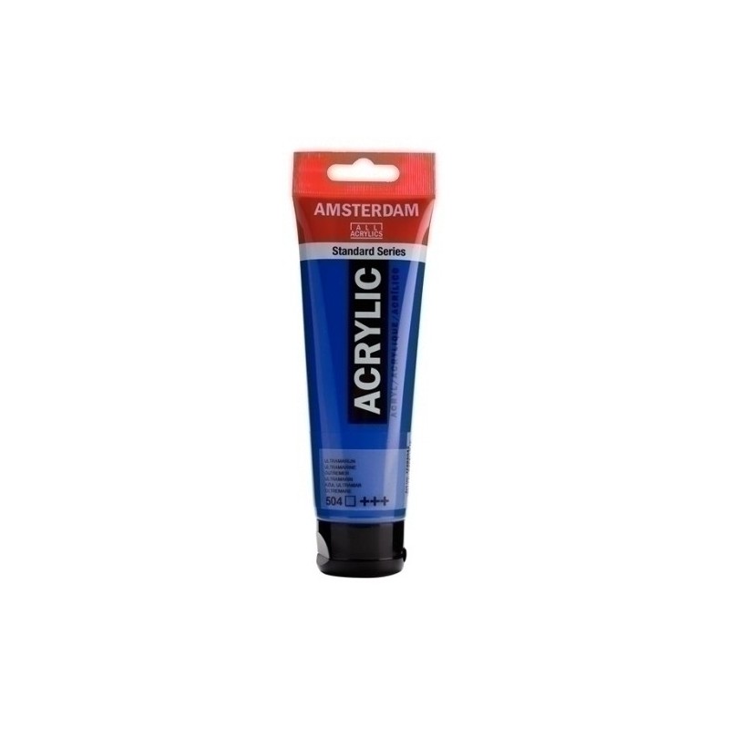 17095042-PINTURA ACRIL.AMSTERDAM 120 ml AZUL ULTR precio por 3 unidades