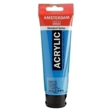 17095722-PINTURA ACRIL.AMSTERDAM 120 ml CIAN precio por 3 unidades