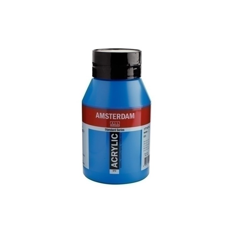 17715722-PINTURA ACRIL.AMSTERDAM 1000 ml CIAN PR precio por 1 unidades