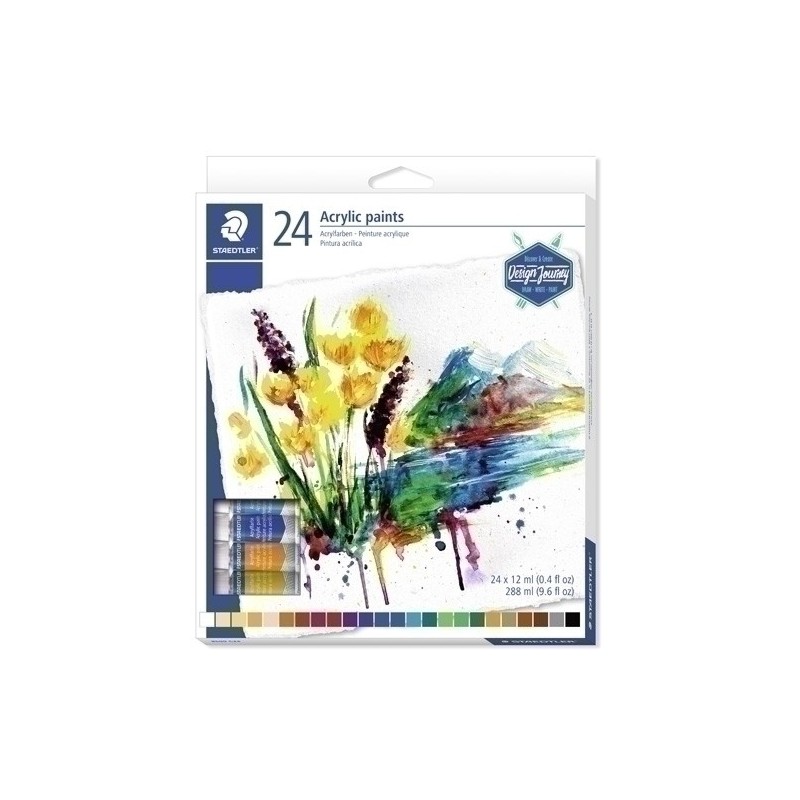 8500 C24-PINTURA ACRIL.STAEDTLER 8500 12 ml E.24 precio por 1 unidades