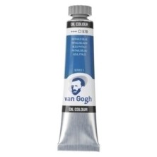 02045703-PINTURA OLEO VAN GOGH 20 ML. AZUL FTALO precio por 3 unidades