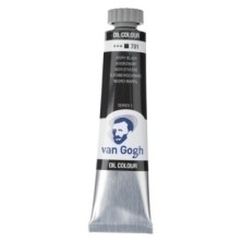 02047013-PINTURA OLEO VAN GOGH 20 ML. NEGRO MARFI precio por 3 unidades