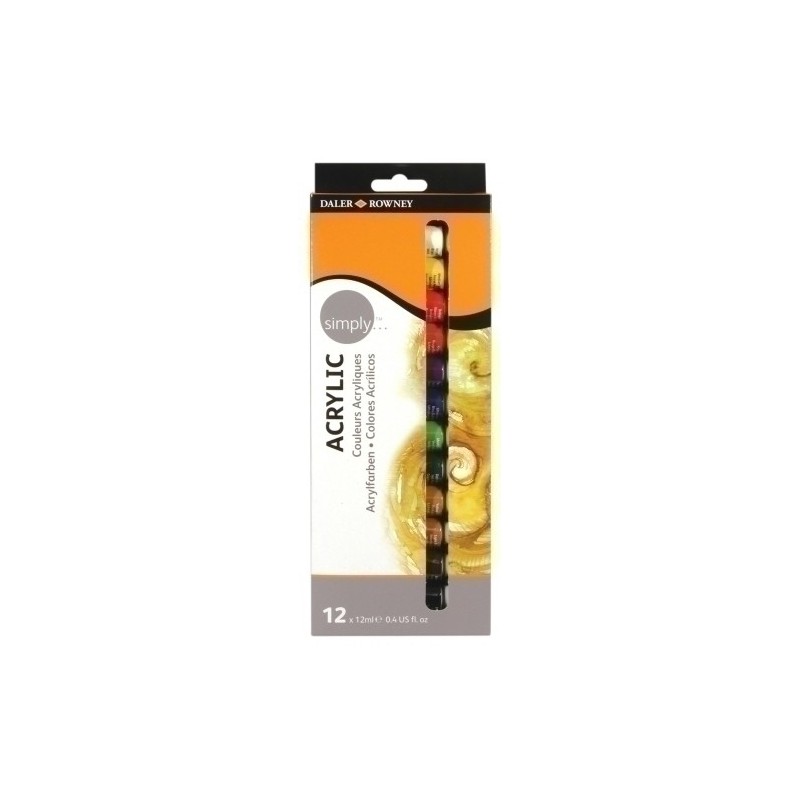 D126500012-PINTURA DALER ROWNEY 12 ml EST.12 precio por 1 unidades