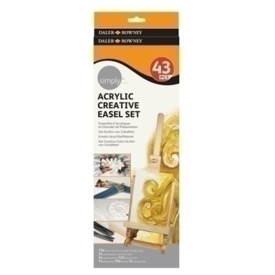 D126500201-PINTURA DALER ROWNEY EASEL SET precio por 1 unidades