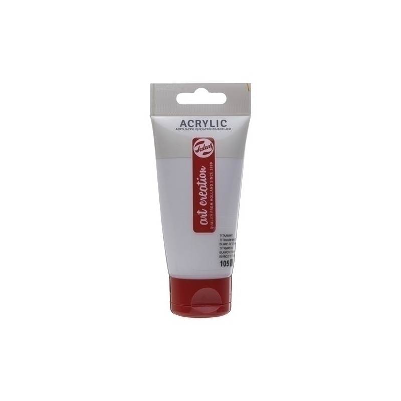 3511105M-PINTURA ACRIL.TALENS 75 ml BLANCO PURO precio por 3 unidades