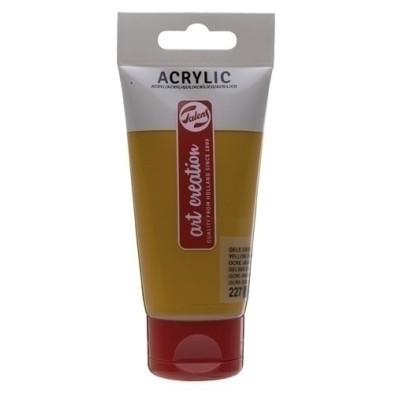 3511227M-PINTURA ACRIL.TALENS 75 ml OCRE AMARILLO precio por 3 unidades