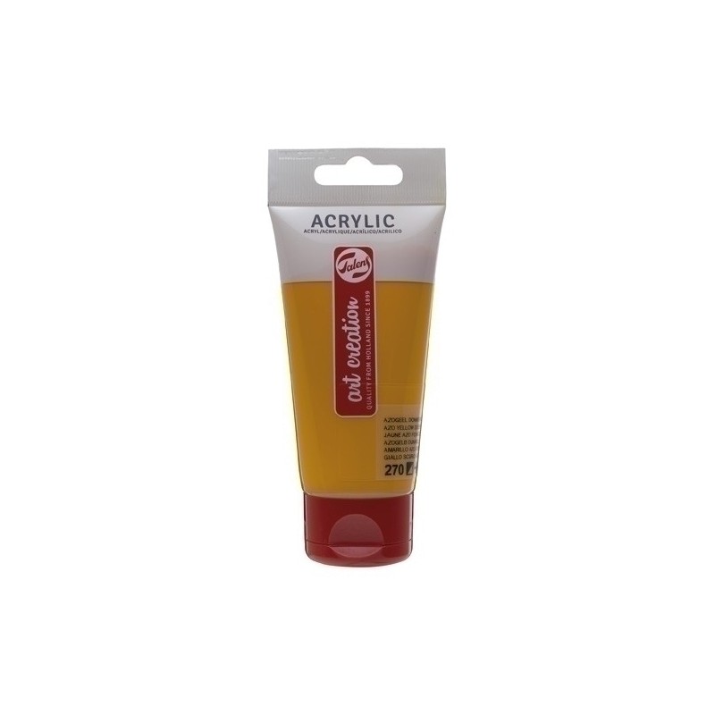 3511270M-PINTURA ACRIL.TALENS 75 ml AMARILLO OSC. precio por 3 unidades