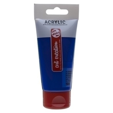 3511504M-PINTURA ACRIL.TALENS 75 ml AZUL ULTRA. precio por 3 unidades