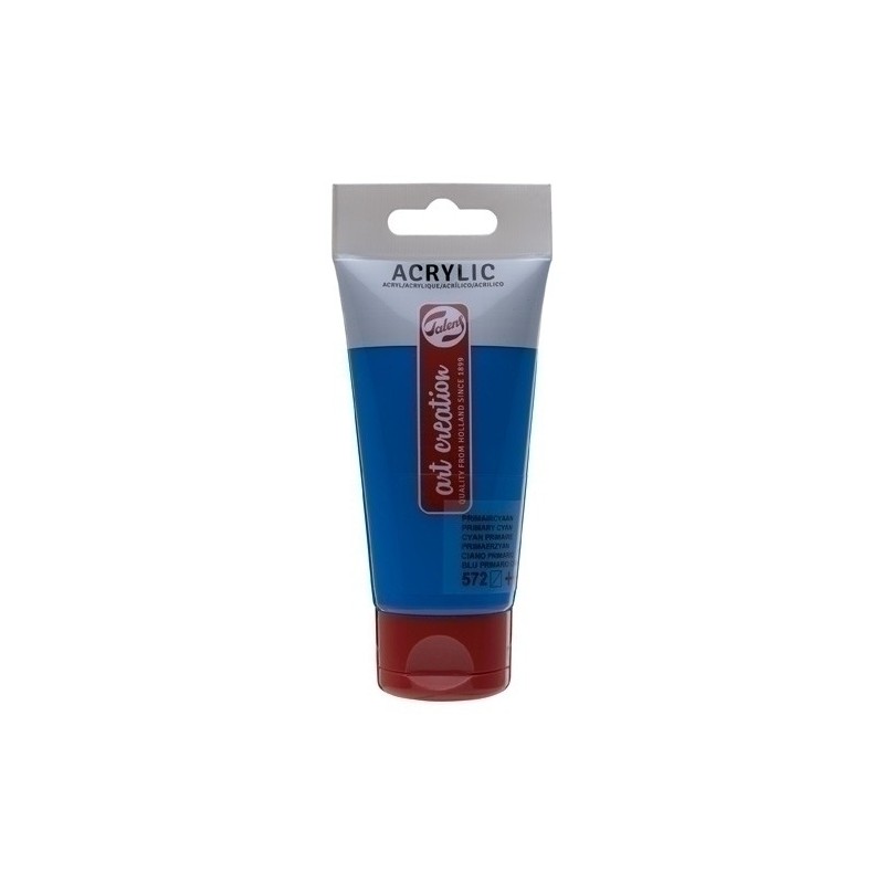 3511572M-PINTURA ACRIL.TALENS 75 ml AZUL CIAN precio por 3 unidades