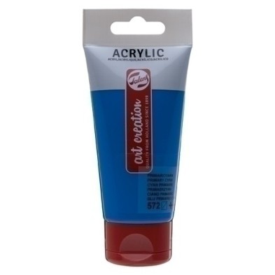 3511572M-PINTURA ACRIL.TALENS 75 ml AZUL CIAN precio por 3 unidades
