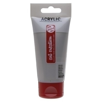 3511800M-PINTURA ACRIL.TALENS 75 ml PLATA precio por 3 unidades