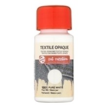 402410010-PINTURA TELA TALENS OPACA 50ml BLANCO precio por 1 unidades