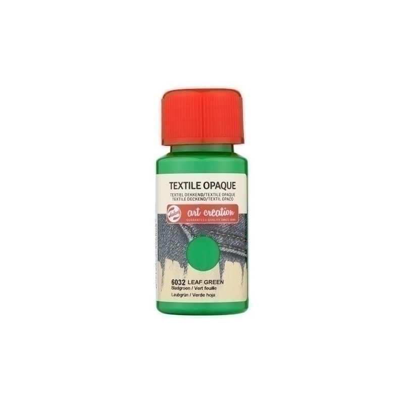 402460320-PINTURA TELA TALENS OPACA 50ml VERDE HOJ precio por 1 unidades