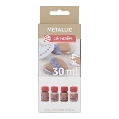 424900001-PINTURA ACRIL.TALENS 30 ml METALICO S/4 precio por 1 unidades