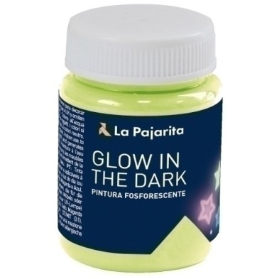 152616-PINTURA LX.PAJARITA FOSFOR. 75 ml AMARIL precio por 6 unidades