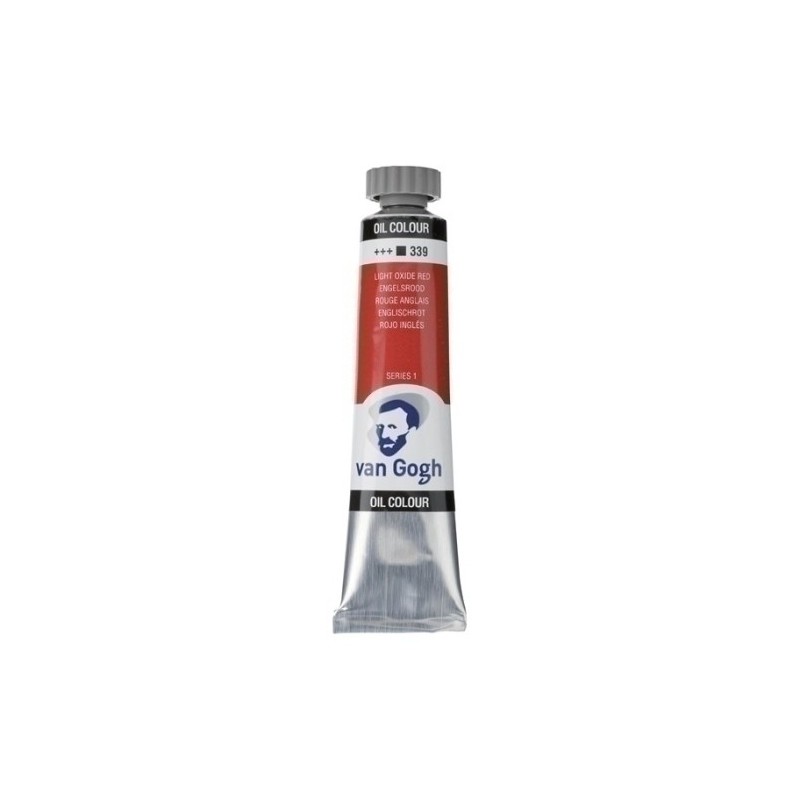 02043393-PINTURA OLEO VAN GOGH 20 ML. ROJO CLARO precio por 3 unidades