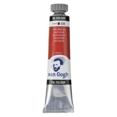 02043393-PINTURA OLEO VAN GOGH 20 ML. ROJO CLARO precio por 3 unidades